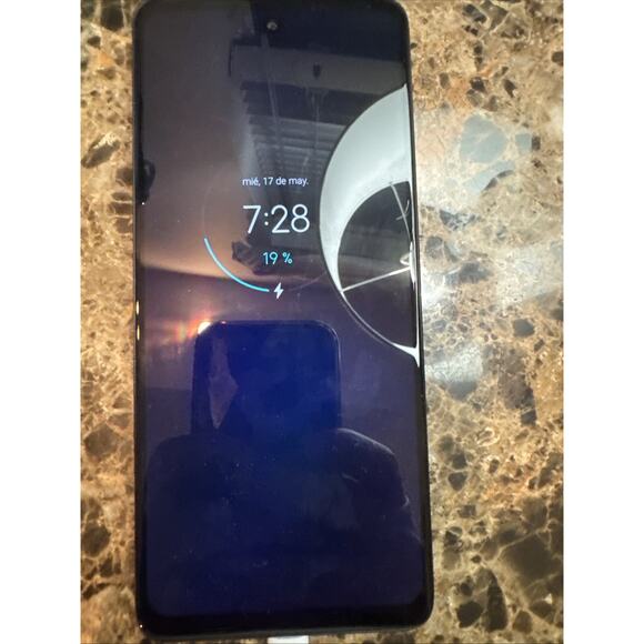 Open Box Motorola Moto Edge Plus 2022 128GB XT2201 Cosmos Blue. No Box - Picture 3 of 4